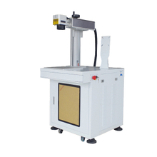 IPG MOPA 30W Galvo Fiber Laser Marking Machine สำหรับการมาร์กบนโลหะและอลูมิเนียมอโนไดซ์