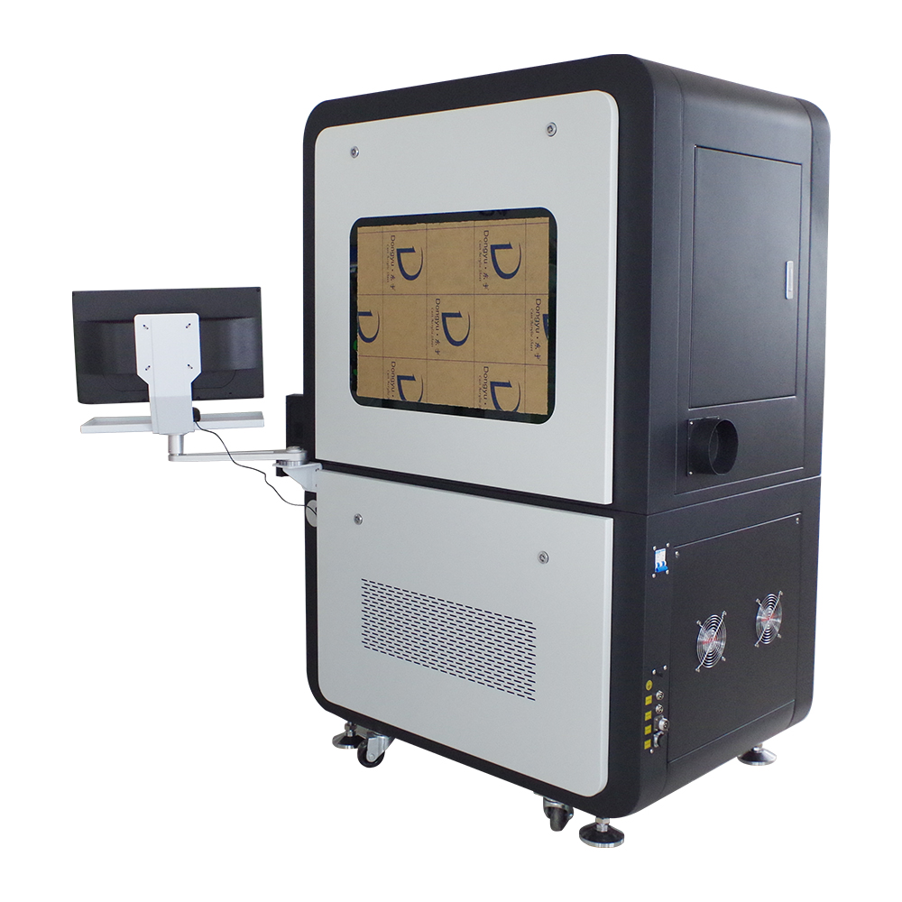 15w 20w 25w เครื่องทำเครื่องหมายด้วยเลเซอร์ UV เครื่องตัดเลเซอร์ FPC PCB พร้อม CCD ระบบกำหนดตำแหน่งภาพ