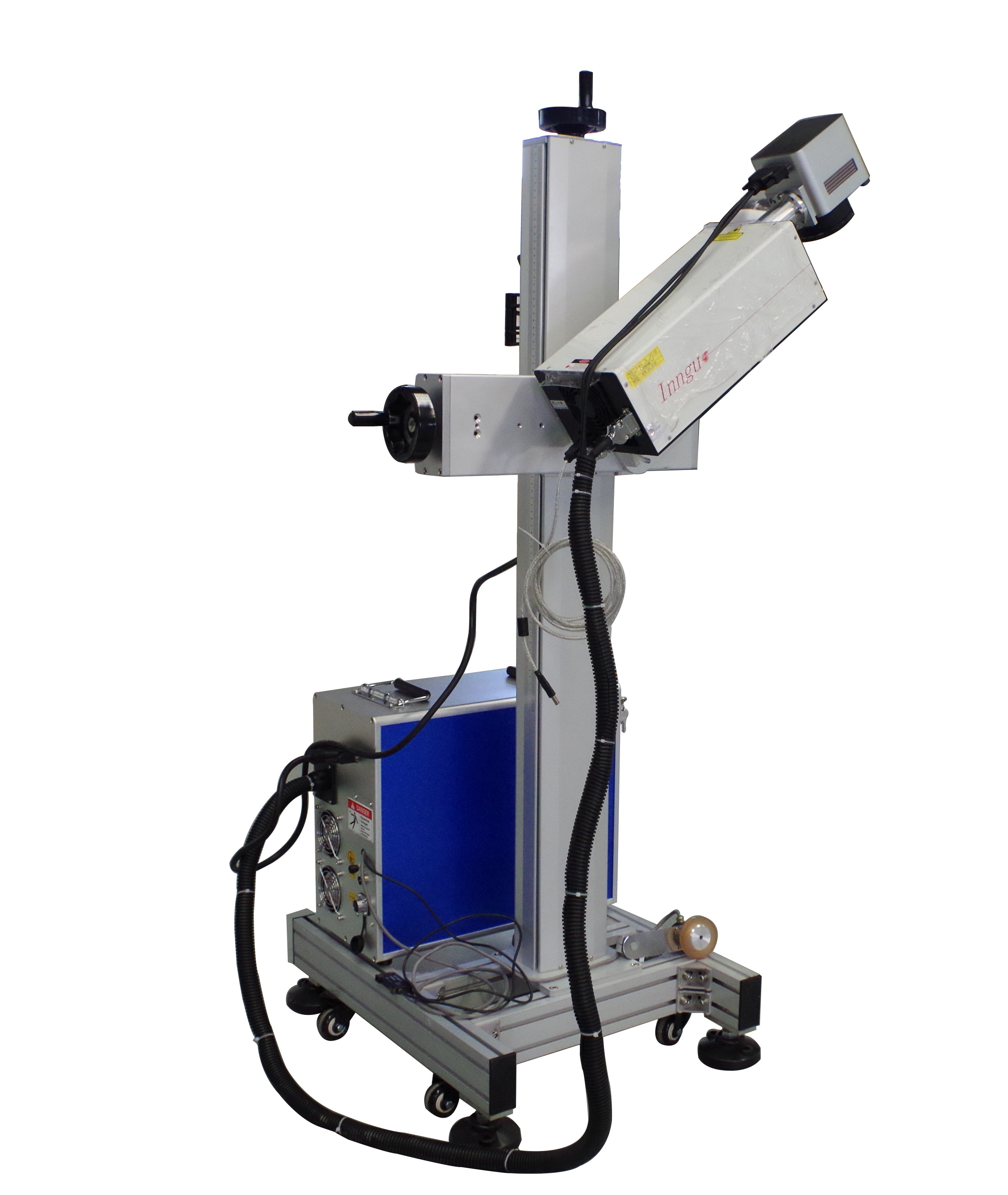 Flying 3W 5W UV Laser Printer Marking Machine สำหรับทำเครื่องหมายบรรจุภัณฑ์อาหาร PET PP, Qr Code Bar Code Laser Marker