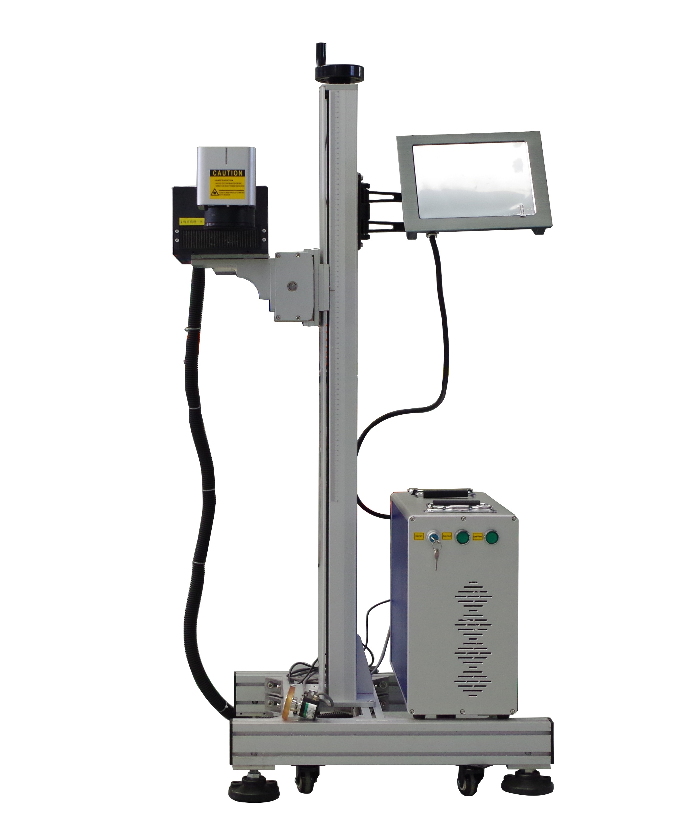 Flying 3W 5W UV Laser Printer Marking Machine สำหรับทำเครื่องหมายบรรจุภัณฑ์อาหาร PET PP, Qr Code Bar Code Laser Marker