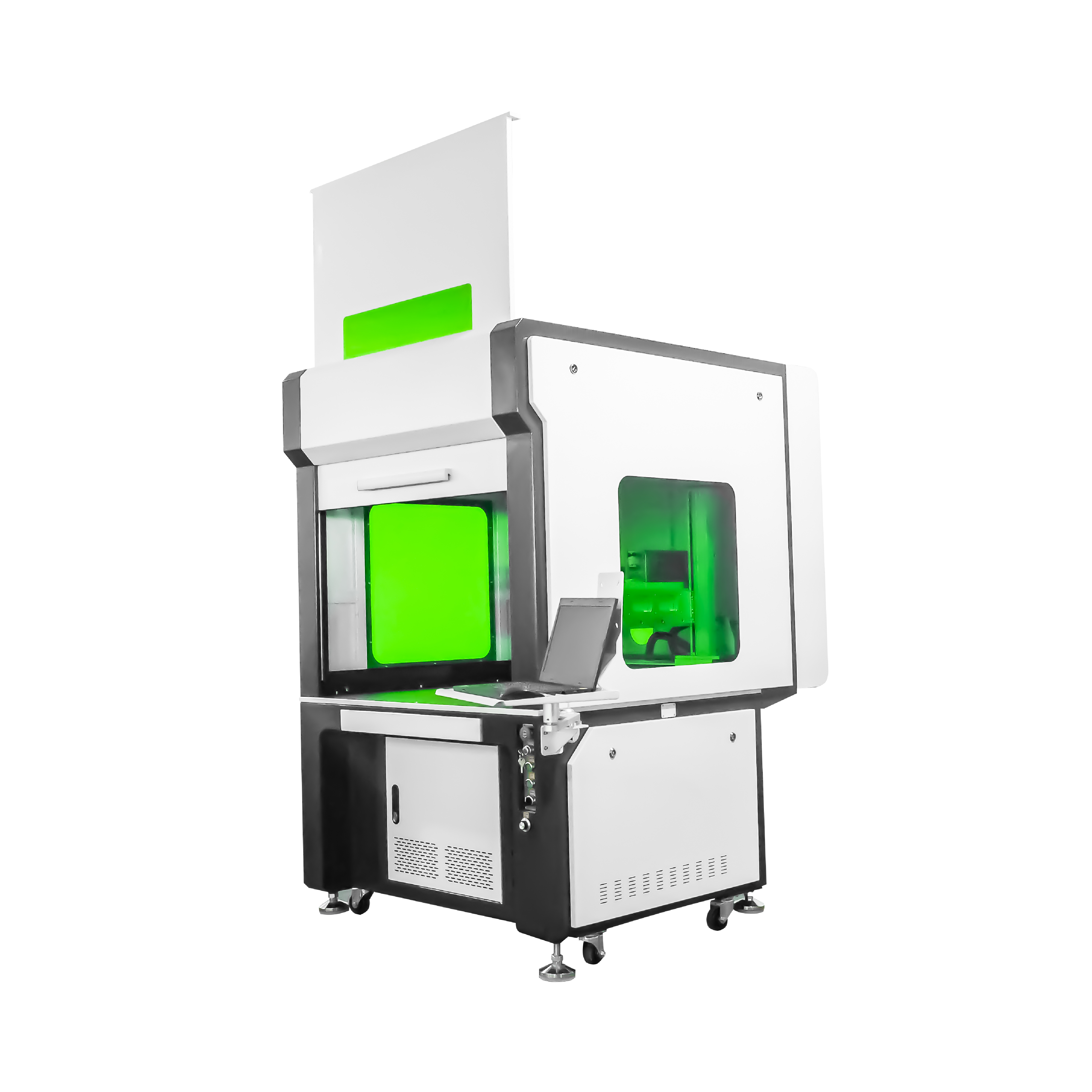 800*800mm 1000*100mm Fiber Mopa Laser Marking Machine for Engraving Large Area / Laser Splicing Marking