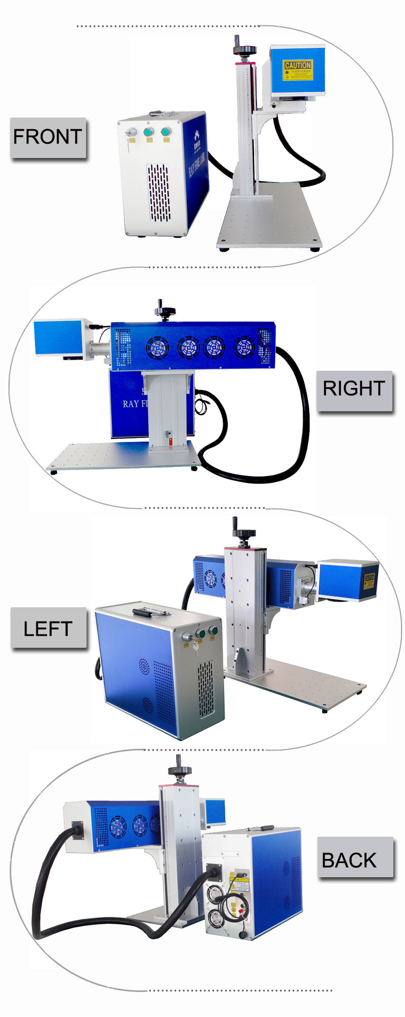 分体 CO2 打标机组图
